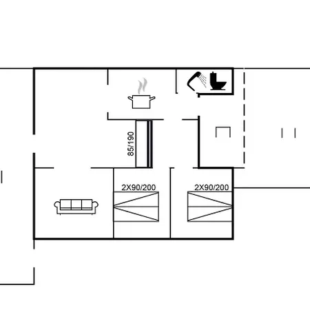 Stojmena - 200m From The Sea By Interhome Vejers Strand
